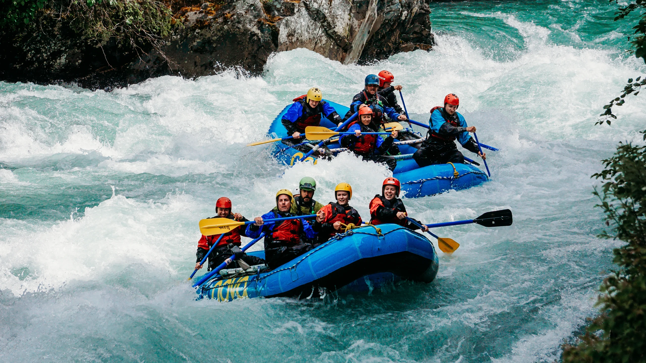Glacial River Whitewater